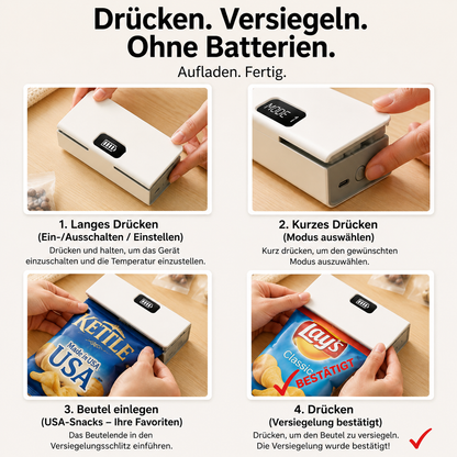 Sealify™ – Der Mini Tüten-Versiegler